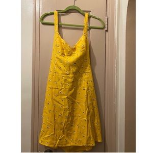Hollister XL yellow dress